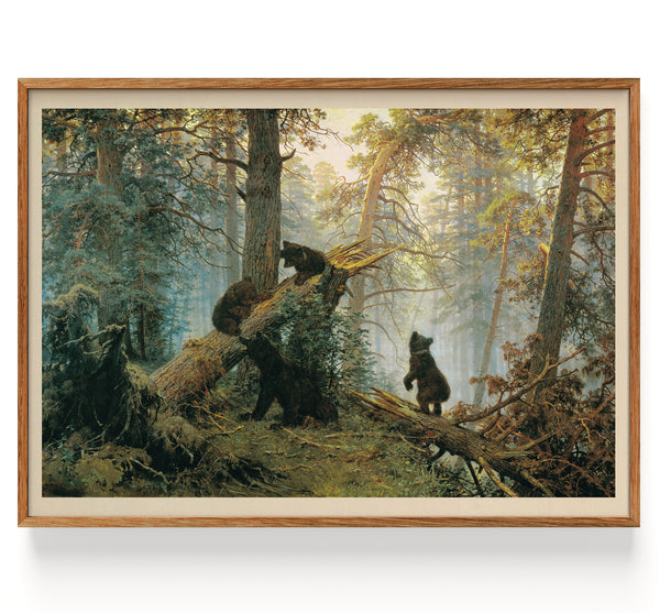 Morgen in einem Kiefernwald (1889)