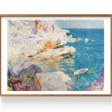 Rocas de Jávea y el bote blanco (1905)